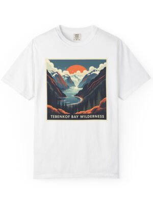 Tebenkof Bay Wilderness WPA Style Unisex T-shirt