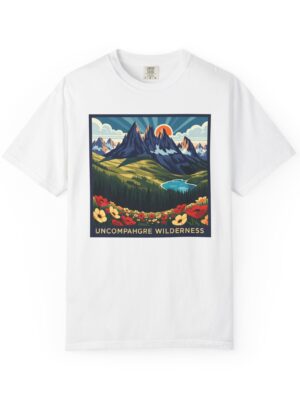 Uncompahgre Wilderness WPA Style Unisex T-shirt