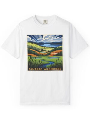 Tamarac Wilderness WPA Style Unisex T-shirt