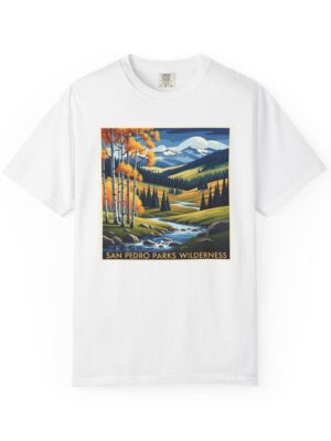San Pedro Parks Wilderness WPA Style Unisex T-shirt