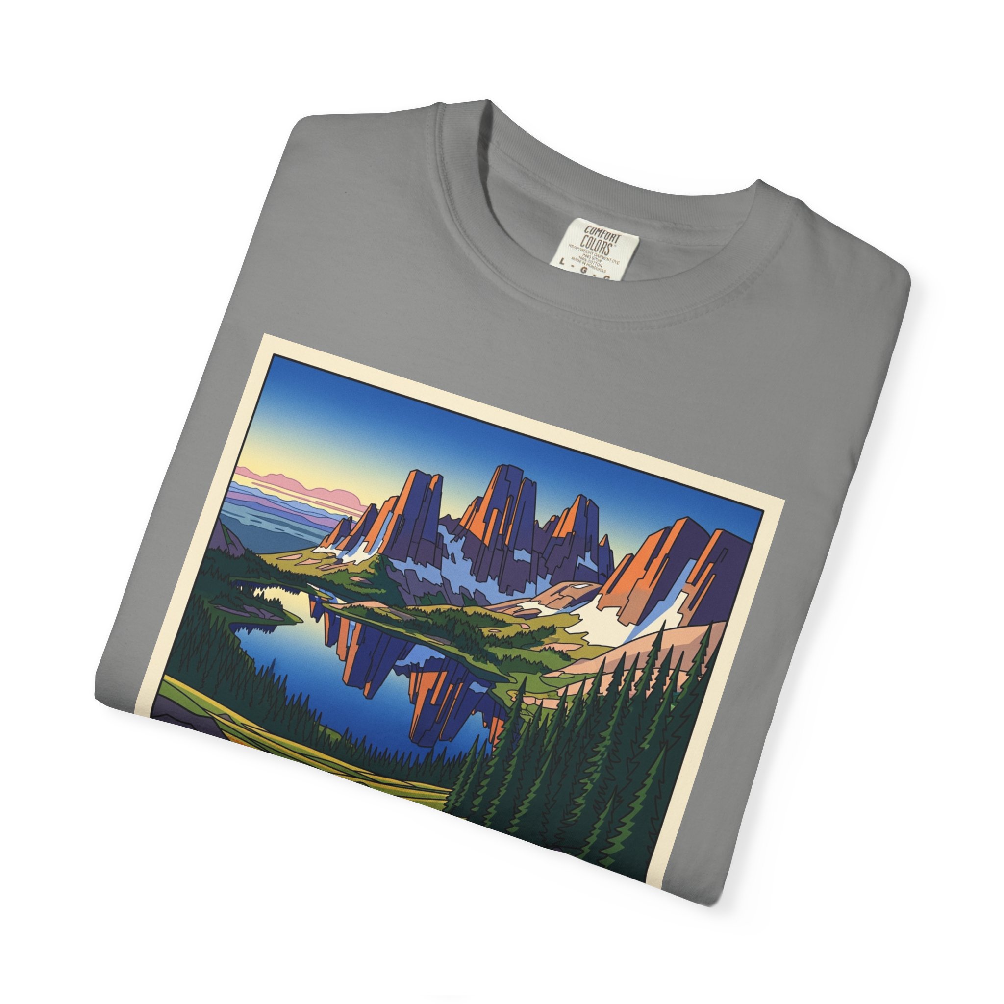 Weminuche Wilderness WPA Style Unisex T-shirt - Image 9