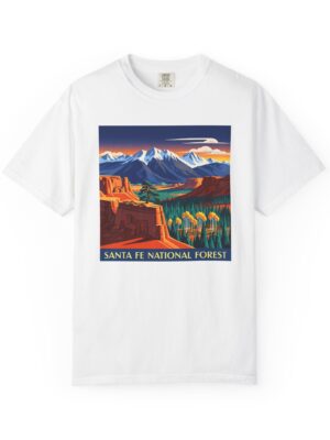Santa Fe National Forest WPA Style Unisex T-shirt