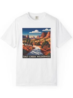Salt Creek Wilderness WPA Style Unisex T-shirt