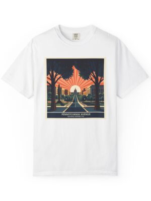 Pennsylvania Avenue National Historic Site WPA Style Unisex T-shirt