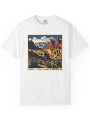 Whipple Mountains Wilderness WPA Style Unisex T-shirt
