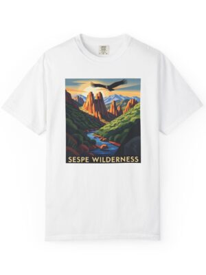 Sespe Wilderness WPA Style Unisex T-shirt