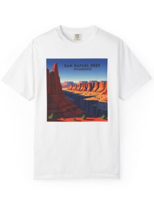 San Rafael Reef Wilderness WPA Style Unisex T-shirt