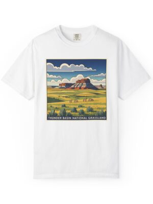 Thunder Basin National Grassland WPA Style Unisex T-shirt