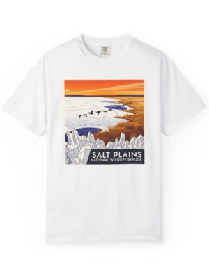 Salt Plains National Wildlife Refuge WPA Style Unisex T-shirt