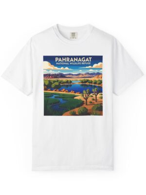 Pahranagat National Wildlife Refuge WPA Style Unisex T-shirt