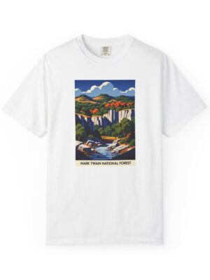 Mark Twain National Forest WPA Style Unisex T-shirt
