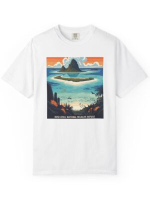 Rose Atoll National Wildlife Refuge WPA Style Unisex T-shirt