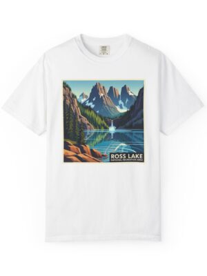 Ross Lake National Recreation Area WPA Style Unisex T-shirt