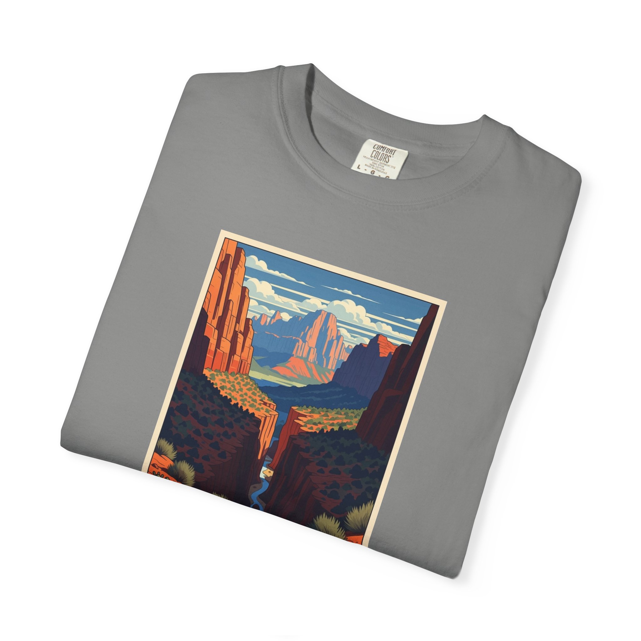 Taylor Creek Wilderness WPA Style Unisex T-shirt - Image 9