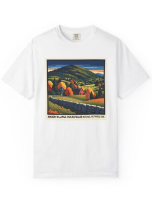 Marsh–Billings–Rockefeller National Historical Park WPA Style Unisex T-shirt
