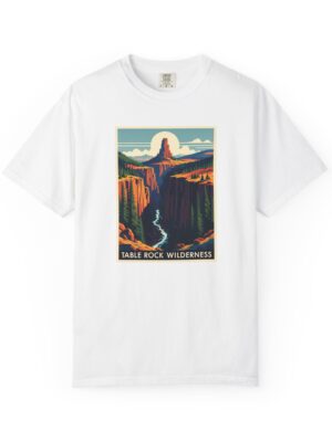 Table Rock Wilderness WPA Style Unisex T-shirt