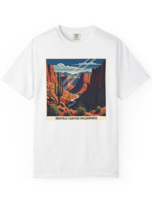 Redfield Canyon Wilderness WPA Style Unisex T-shirt