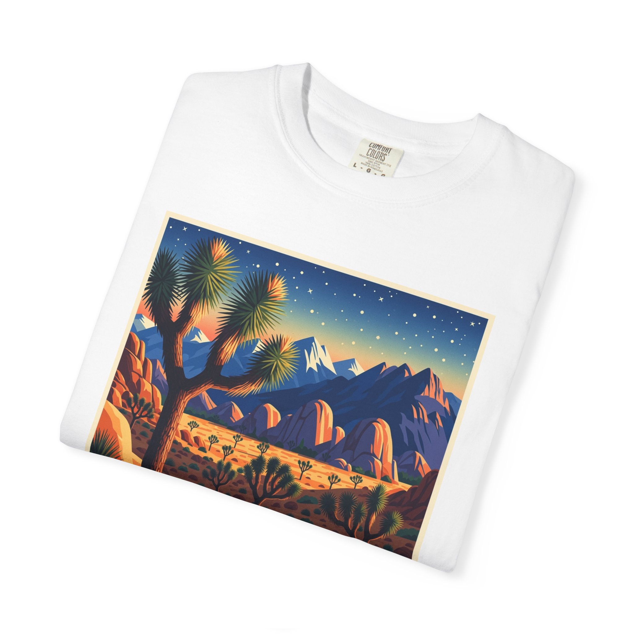 Sylvania Mountains Wilderness WPA Style Unisex T-shirt - Image 3