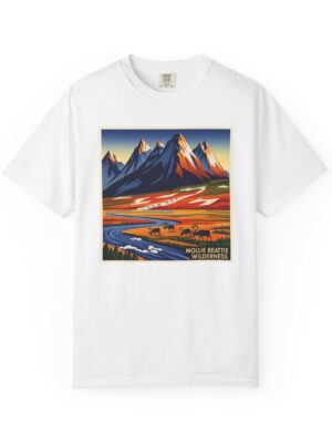 Mollie Beattie Wilderness WPA Style Unisex T-shirt