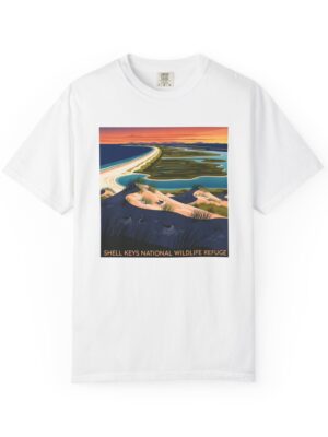 Shell Keys National Wildlife Refuge WPA Style Unisex T-shirt