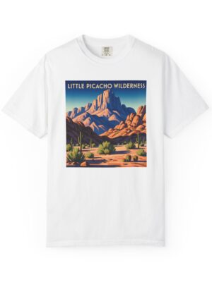 Little Picacho Wilderness WPA Style Unisex T-shirt