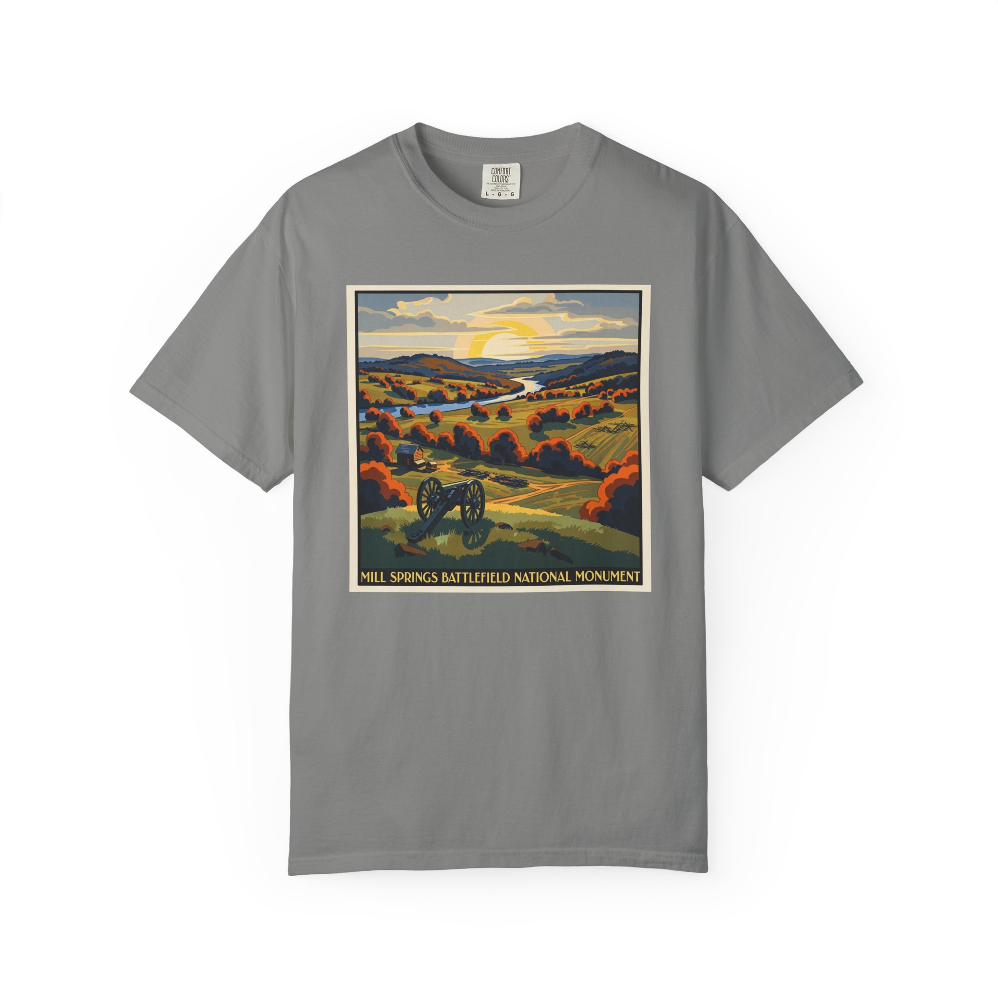 Miller Peak Wilderness WPA Style Unisex T-shirt - Image 7