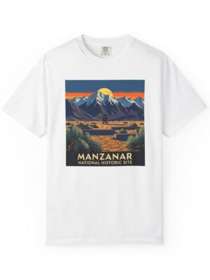 Manzanar National Historic Site WPA Style Unisex T-shirt