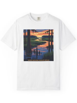 Mingo National Wildlife Refuge WPA Style Unisex T-shirt