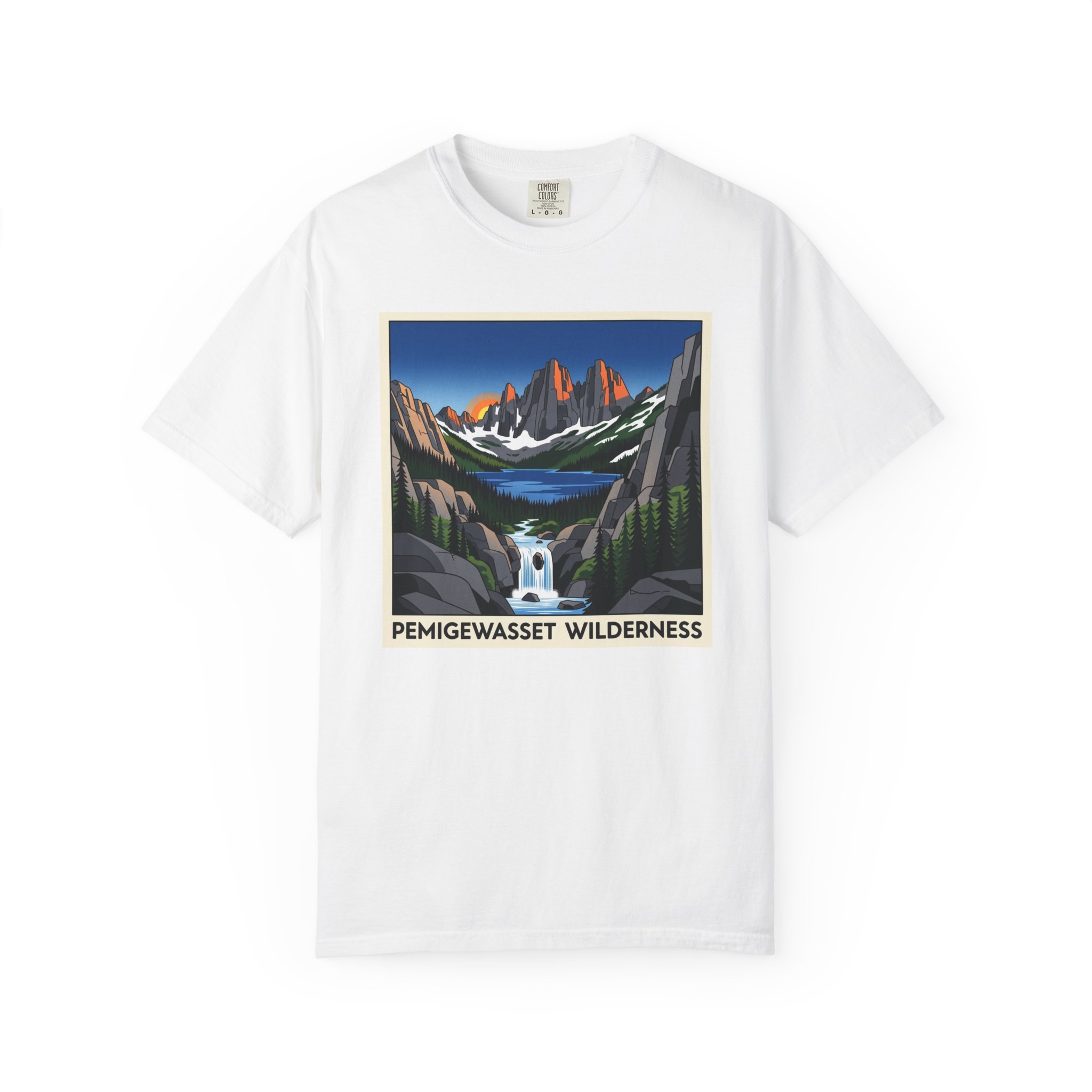 Pemigewasset Wilderness WPA Style Unisex T-shirt