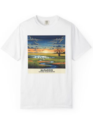 McFaddin National Wildlife Refuge WPA Style Unisex T-shirt