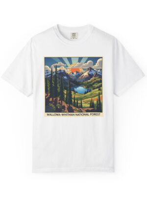 Wallowa–Whitman National Forest WPA Style Unisex T-shirt