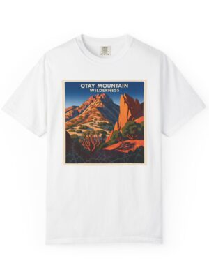 Otay Mountain Wilderness WPA Style Unisex T-shirt