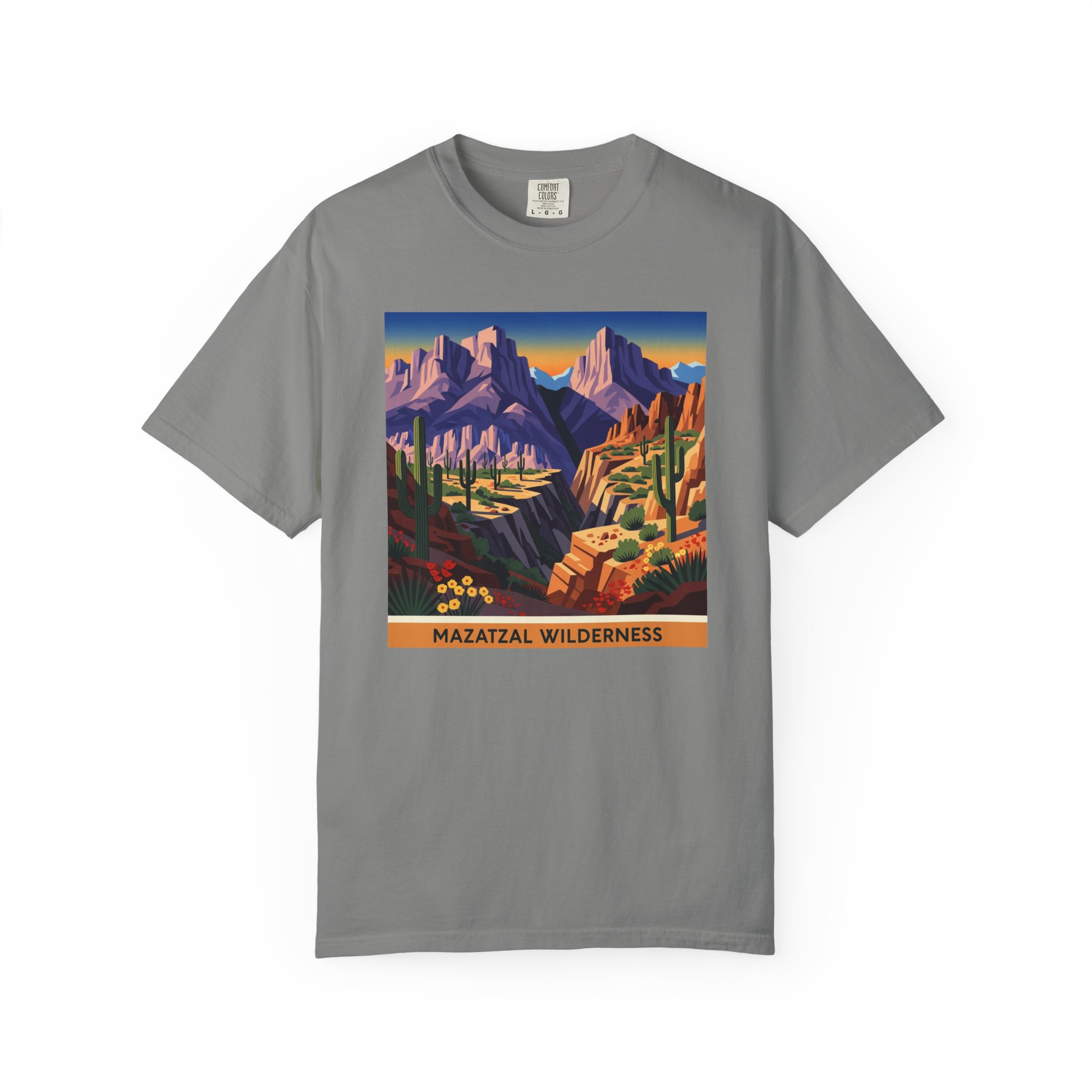 Mazatzal Wilderness WPA Style Unisex T-shirt - Image 7