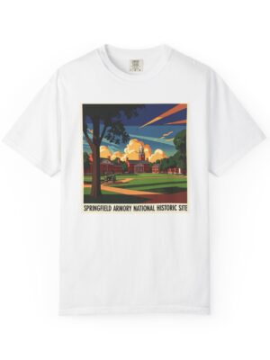 Springfield Armory National Historic Site WPA Style Unisex T-shirt