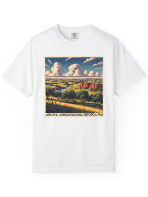 Lyndon B. Johnson National Historical Park WPA Style Unisex T-shirt