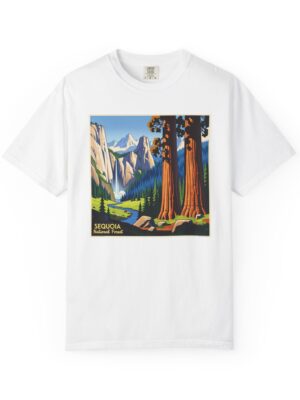 Sequoia National Forest WPA Style Unisex T-shirt