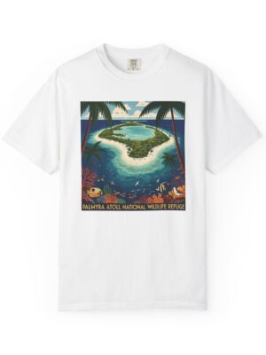 Palmyra Atoll National Wildlife Refuge WPA Style Unisex T-shirt