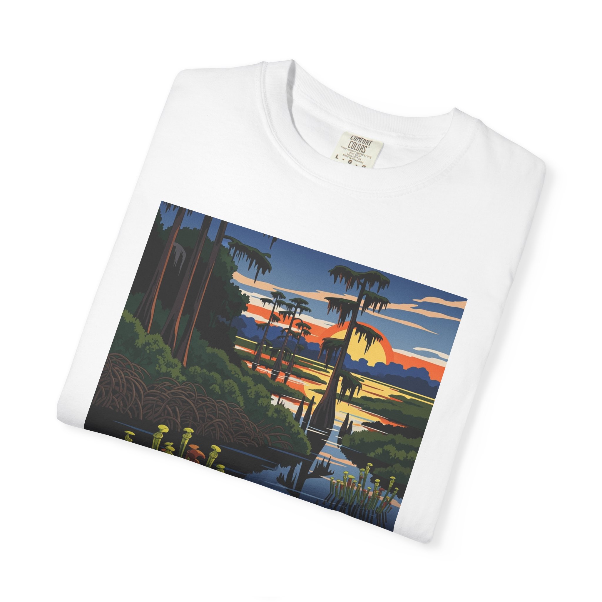 Pocosin Wilderness WPA Style Unisex T-shirt - Image 3