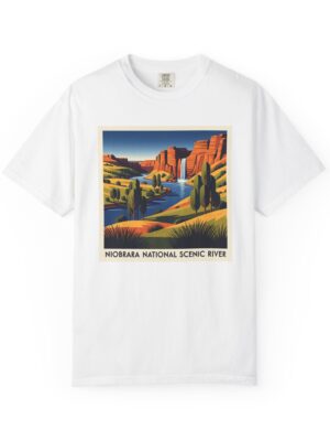 Niobrara National Scenic River WPA Style Unisex T-shirt