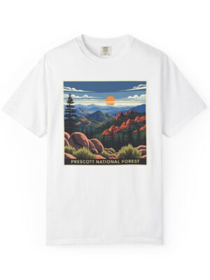 Prescott National Forest WPA Style Unisex T-shirt