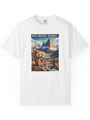 White Mountains Wilderness WPA Style Unisex T-shirt