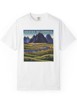 Noatak Wilderness WPA Style Unisex T-shirt