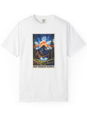 Mount Washington Wilderness WPA Style Unisex T-shirt