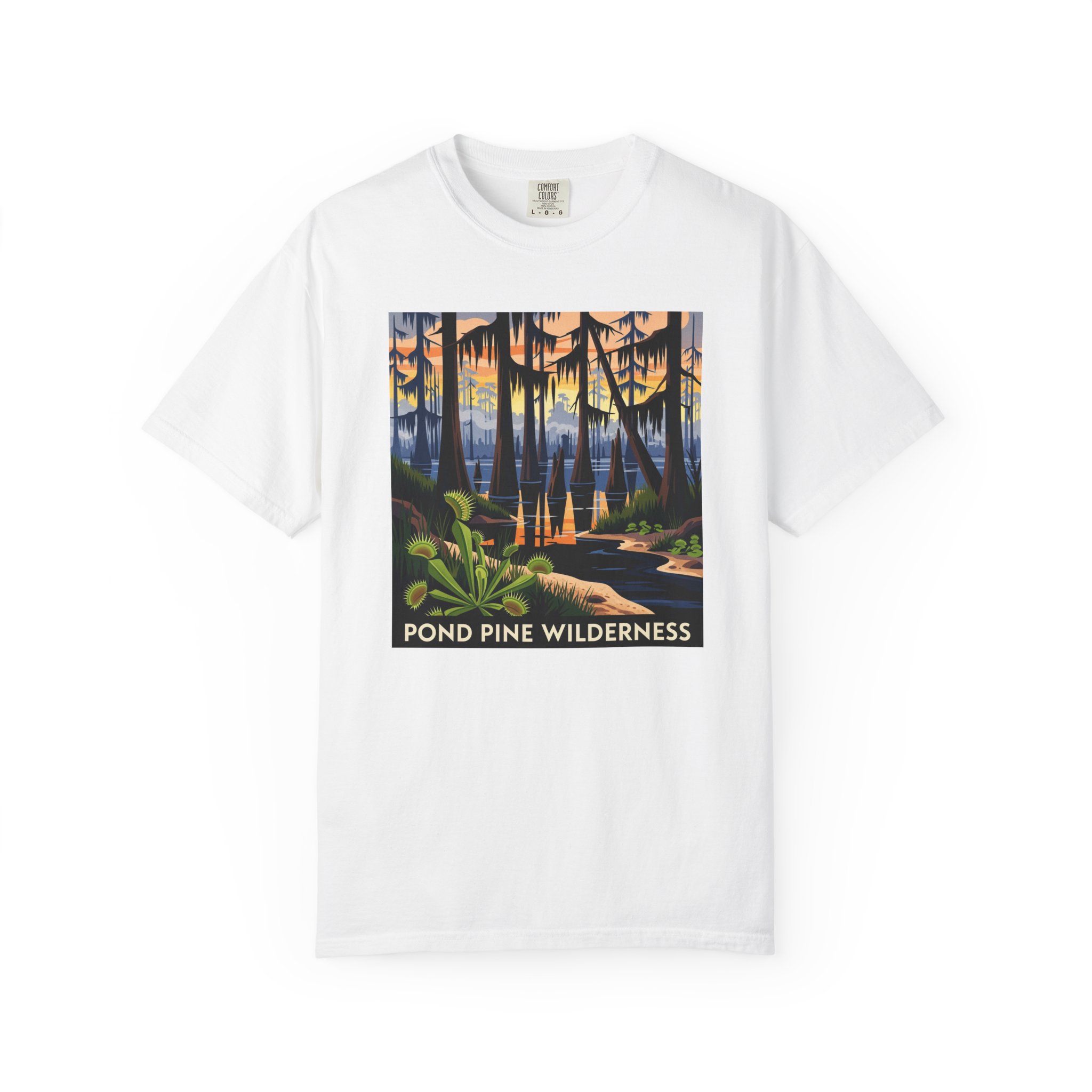 Pond Pine Wilderness WPA Style Unisex T-shirt