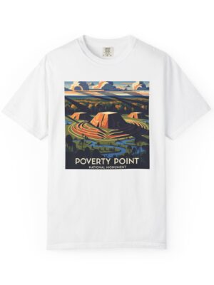 Poverty Point National Monument WPA Style Unisex T-shirt