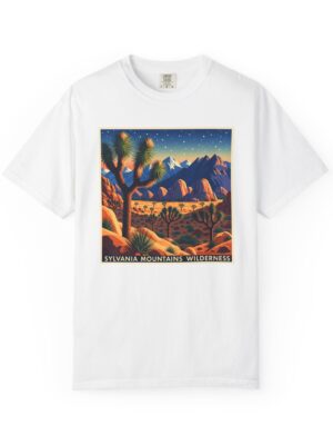 Sylvania Mountains Wilderness WPA Style Unisex T-shirt