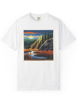 Moosehorn (Baring Unit) Wilderness WPA Style Unisex T-shirt