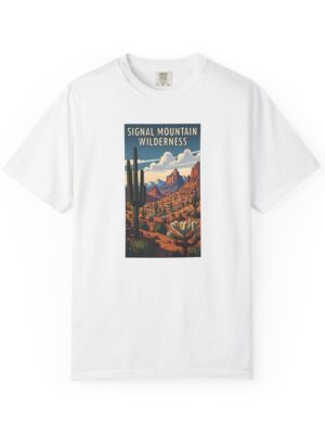 Signal Mountain Wilderness WPA Style Unisex T-shirt