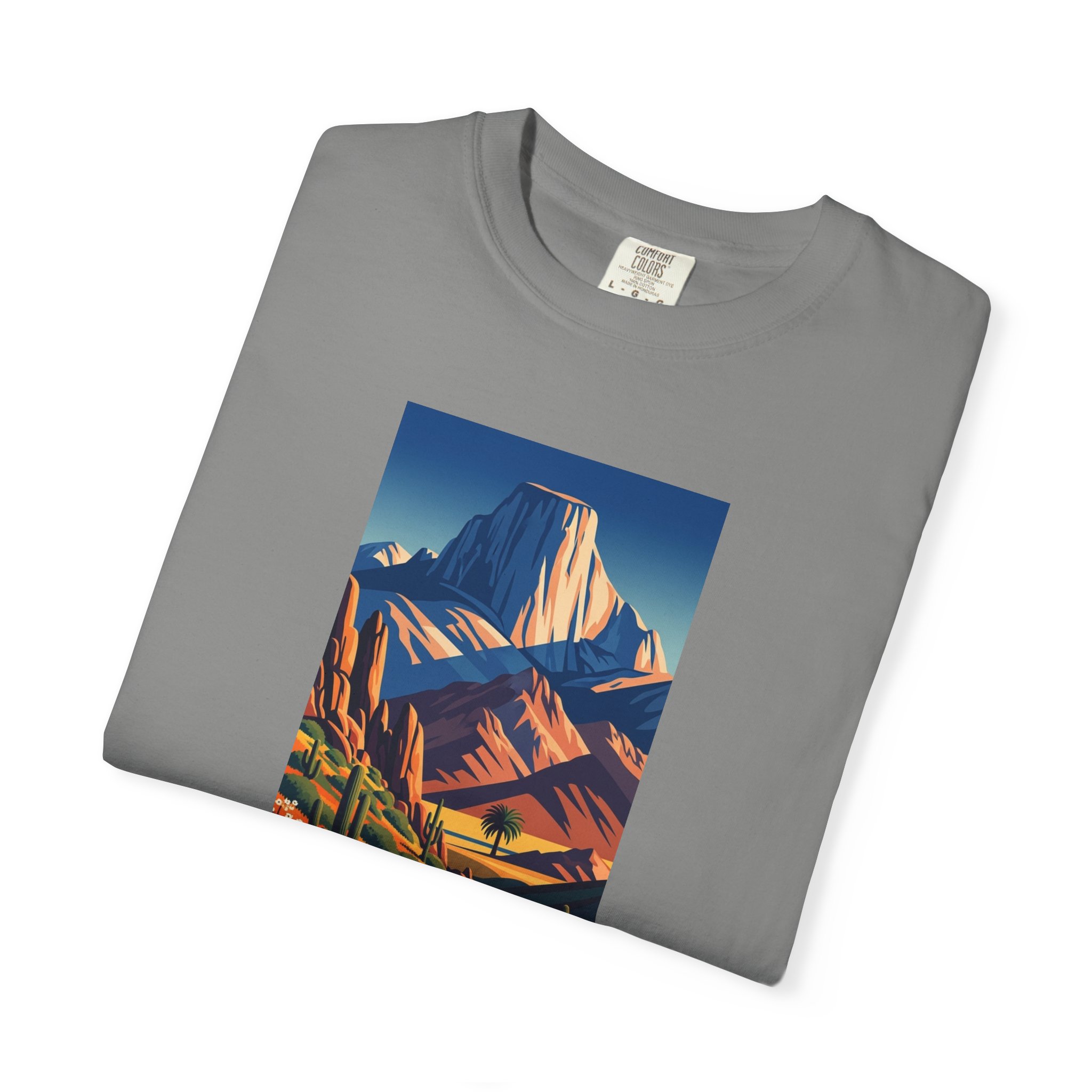 Santa Rosa Wilderness WPA Style Unisex T-shirt - Image 9