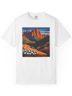 Matilija Wilderness WPA Style Unisex T-shirt